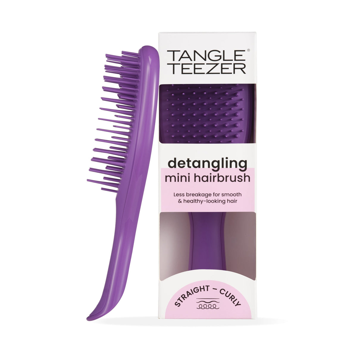 Tangle Teezer Ultimate Detangler Mini Entwirrbürste in Fresh Purple