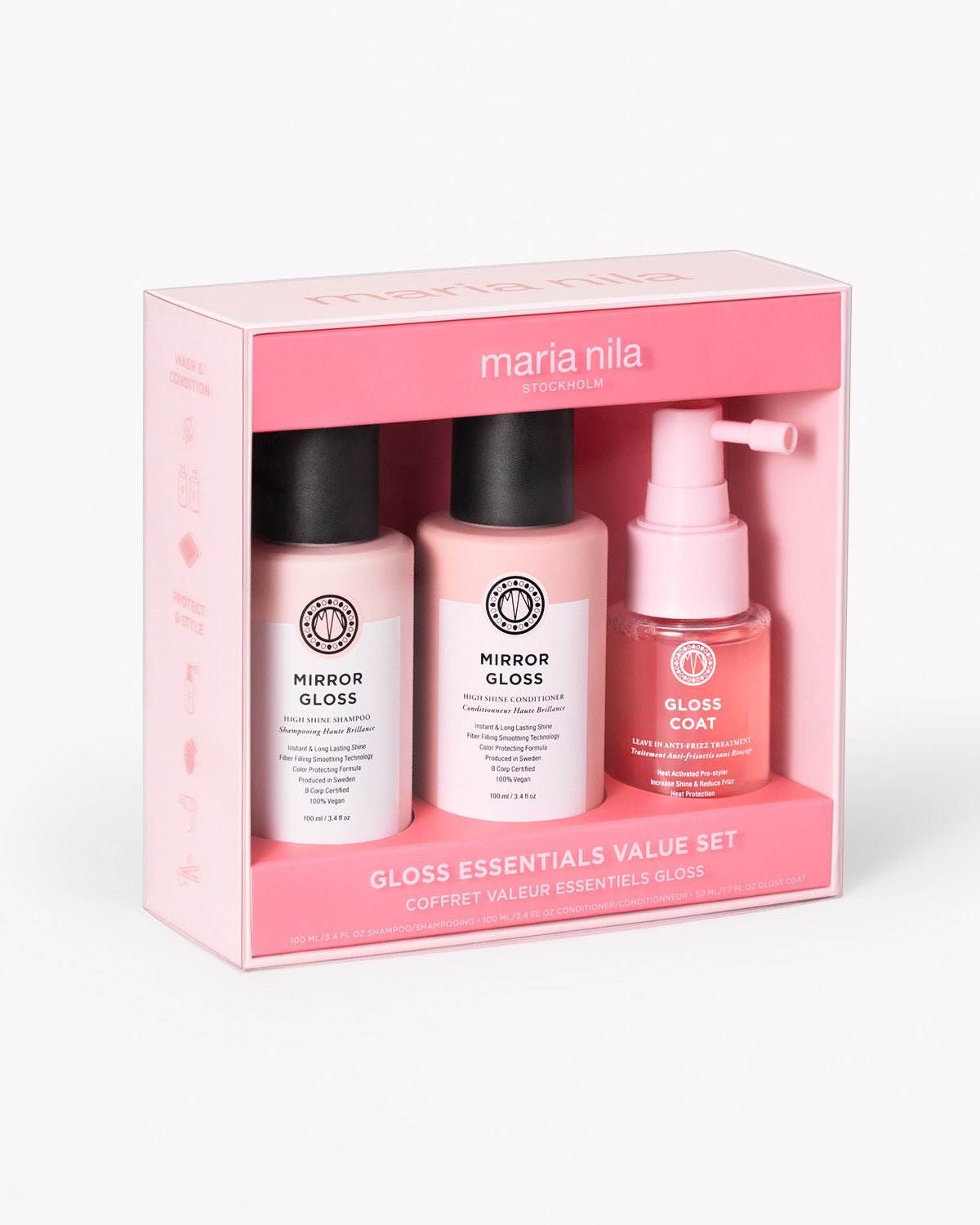 Maria Nila Mirror Gloss Essentials Set – Produktbild