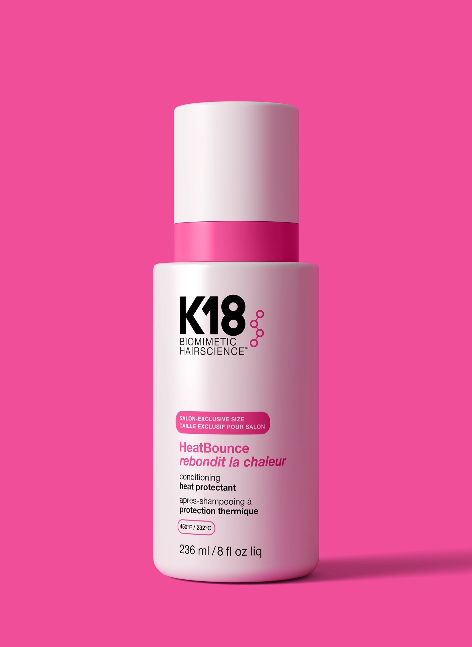 K18 HeatBounce Conditioning Heat Protectant 236 ml Salongröße
