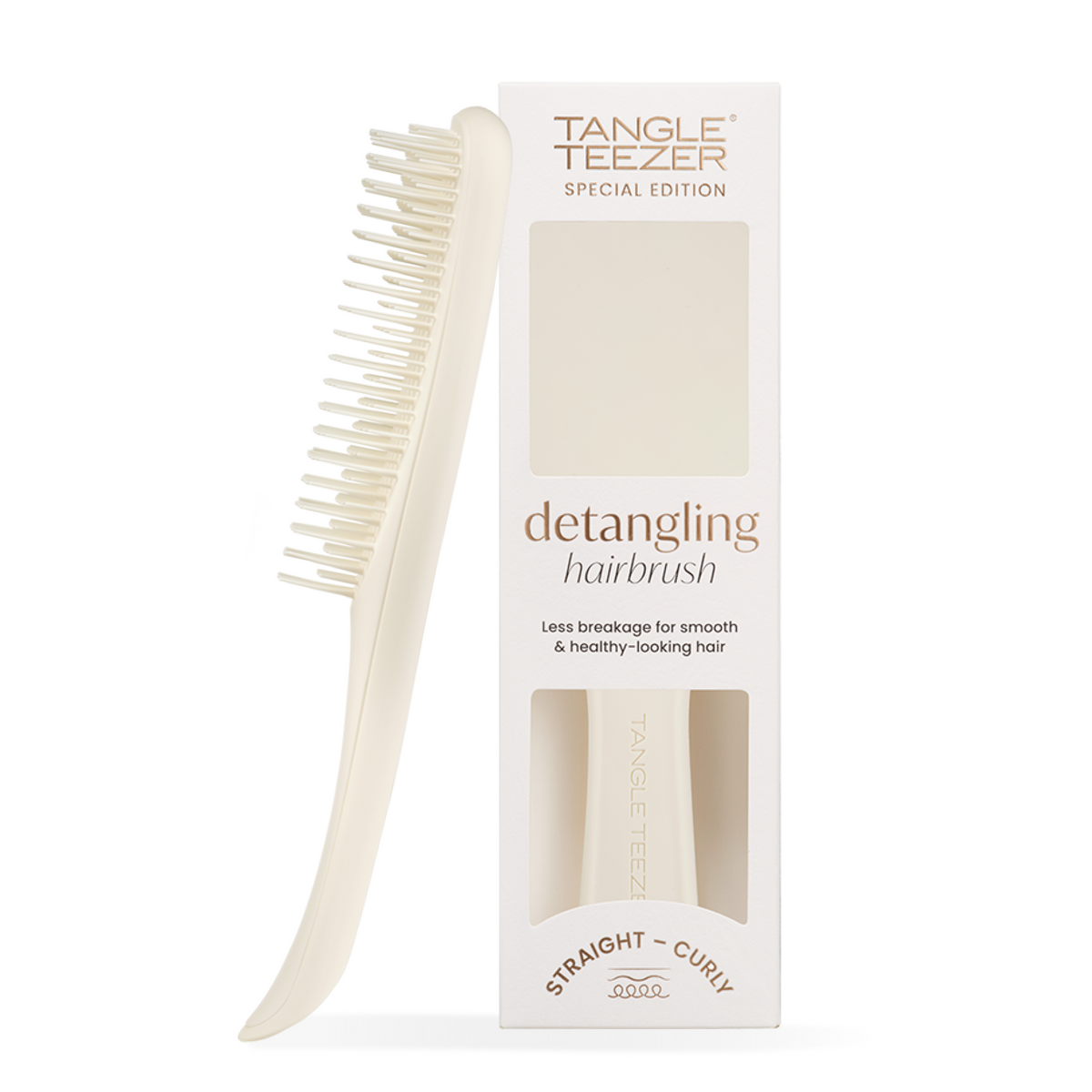 Tangle Teezer Ultimate Detangler Matte Entwirrbürste in Porcelain Cream