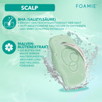 Foamie Festes Shampoo Scalp – Übersicht der Wirkstoffe Salicylsäure und Malvenblütenextrakt