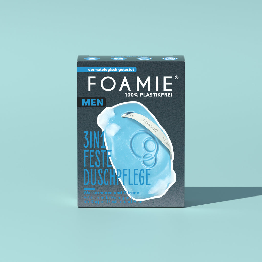Foamie Men 3in1 Seas the Day – Verpackung Vorderseite