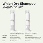 Welches Trockenshampoo passt zu dir – Paul Mitchell Intense Dry Shampoo (mattes Finish) und Multitasking Dry Shampoo (Touchable Finish) im Vergleich
