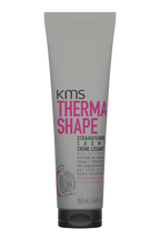 KMS Thermashape Straightening Creme 150 ml, Tube Vorderseite freigestellt