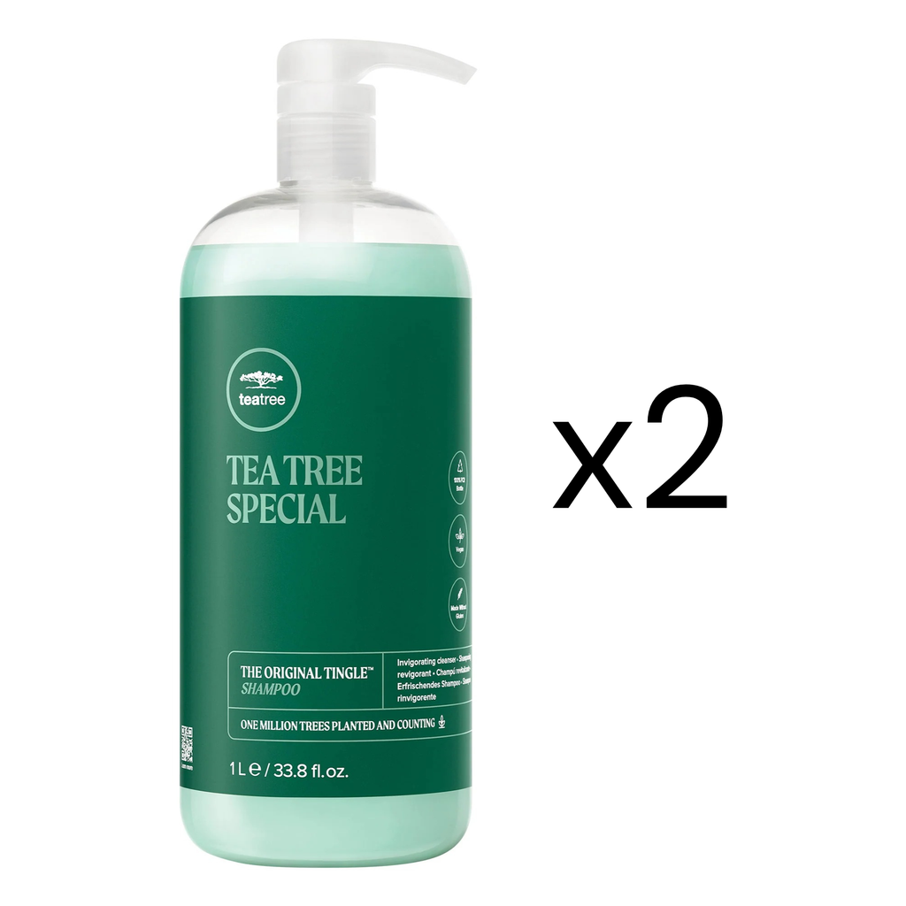 Paul Mitchell Set 2x Tea Tree Special Shampoo 1000ml Paul Mitchell