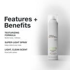 Paul Mitchell Texturizing Spray – Vorteile: griffige Textur, Volumen, aufbaubarer Halt, natürliches Finish