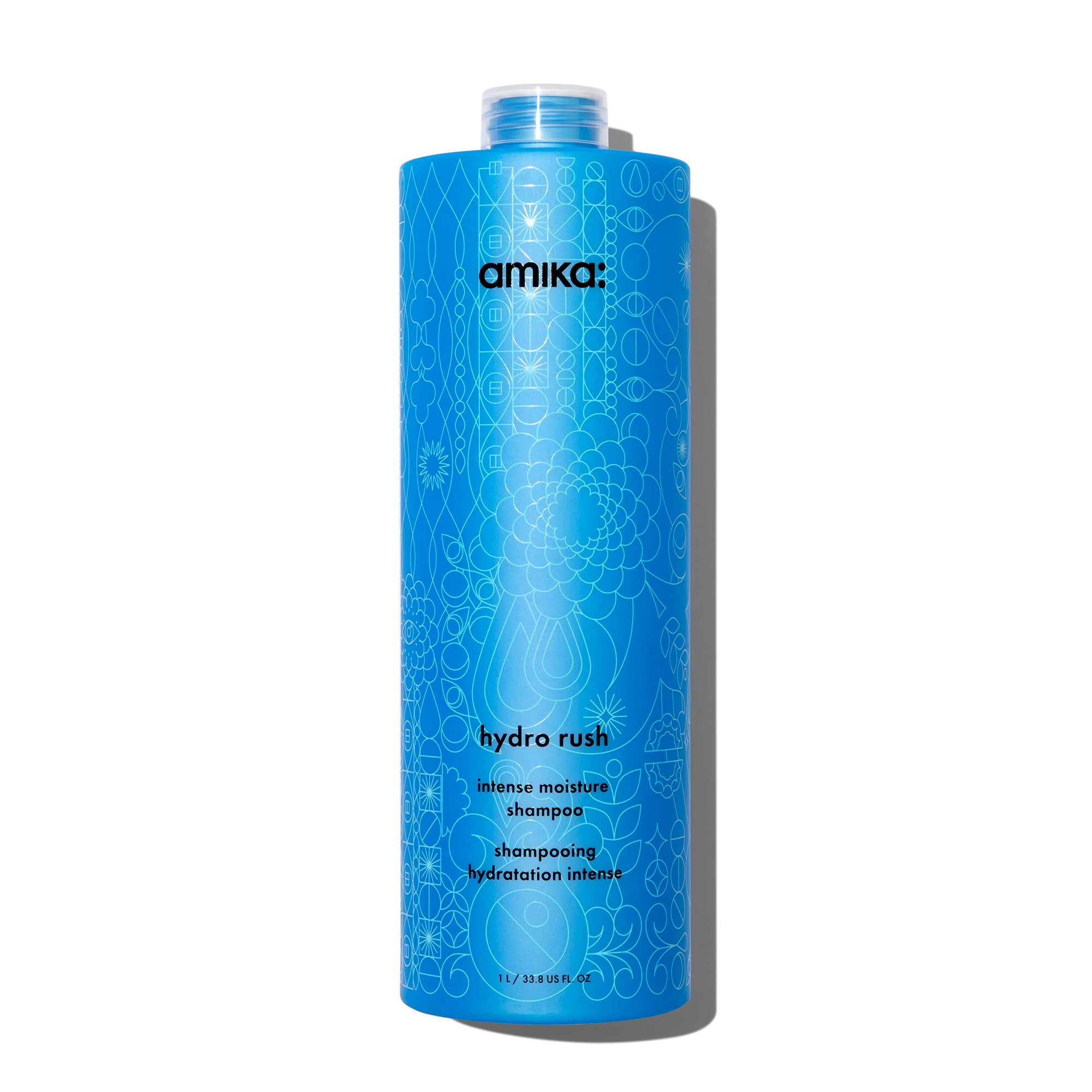 amika hydro rush intense moisture shampoo 1 L