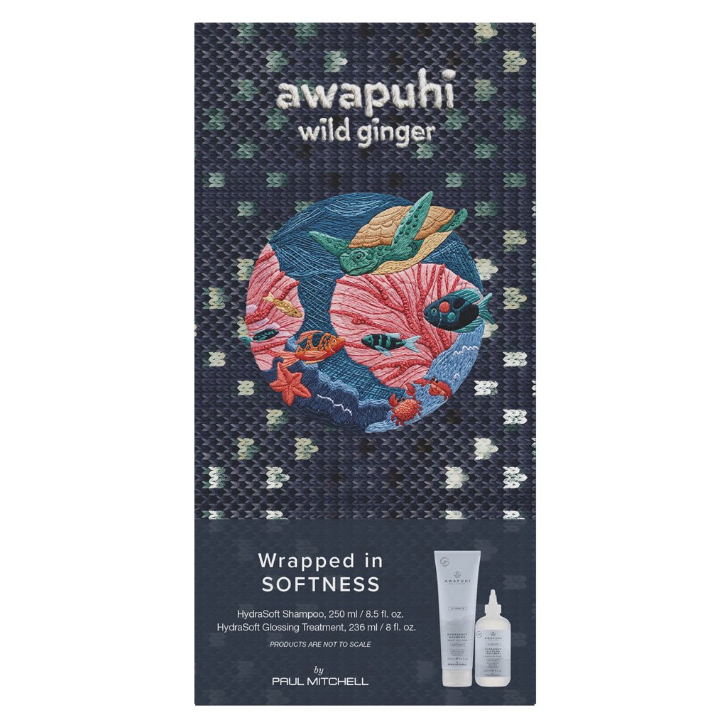 Paul Mitchell Awapuhi Wild Ginger HydraSoft Treatment Duo Geschenkset, Geschenkbox