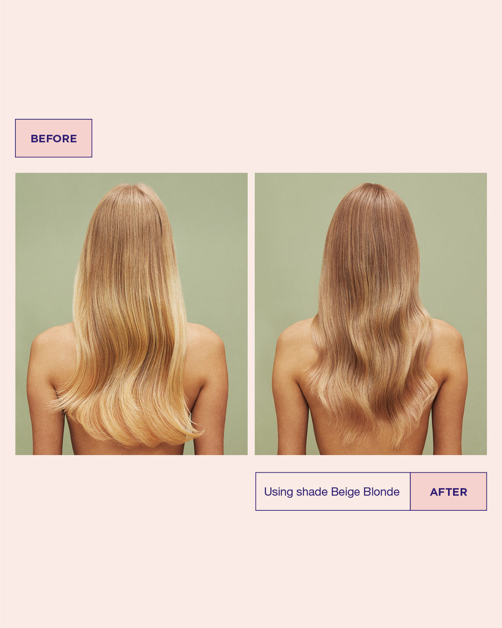 Maria Nila Colour Refresh Beige Blonde 9.23 – Vorher-Nachher