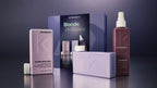 Geschenkbox Kevin Murphy Blonde Brilliance mit den drei Produkten im Querformat
