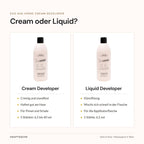 evo Hue.Verse Cream Developer oder Liquid Developer – Unterschiede im Vergleich