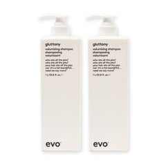 evo Set mit 2 × Gluttony Volumising Shampoo 1000 ml