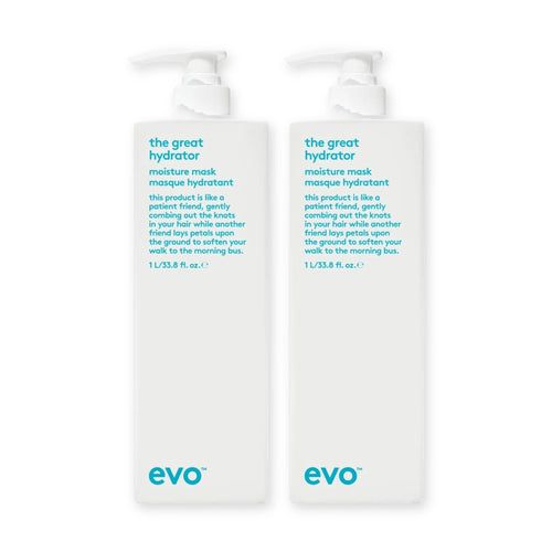 evo Set mit 2 × The Great Hydrator Moisture Mask 1000 ml