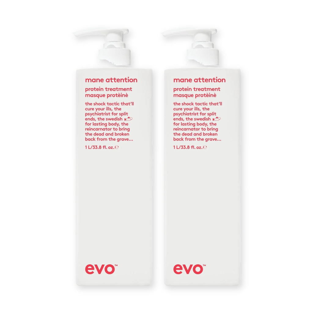 evo Set mit 2 × Mane Attention Protein Treatment 1000 ml