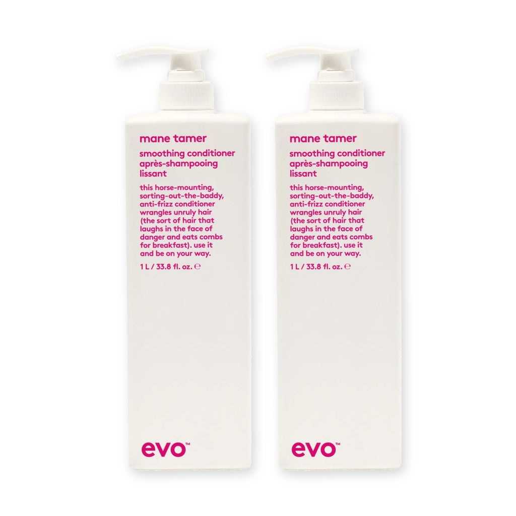 evo Set mit 2 × Mane Tamer Smoothing Conditioner 1000 ml