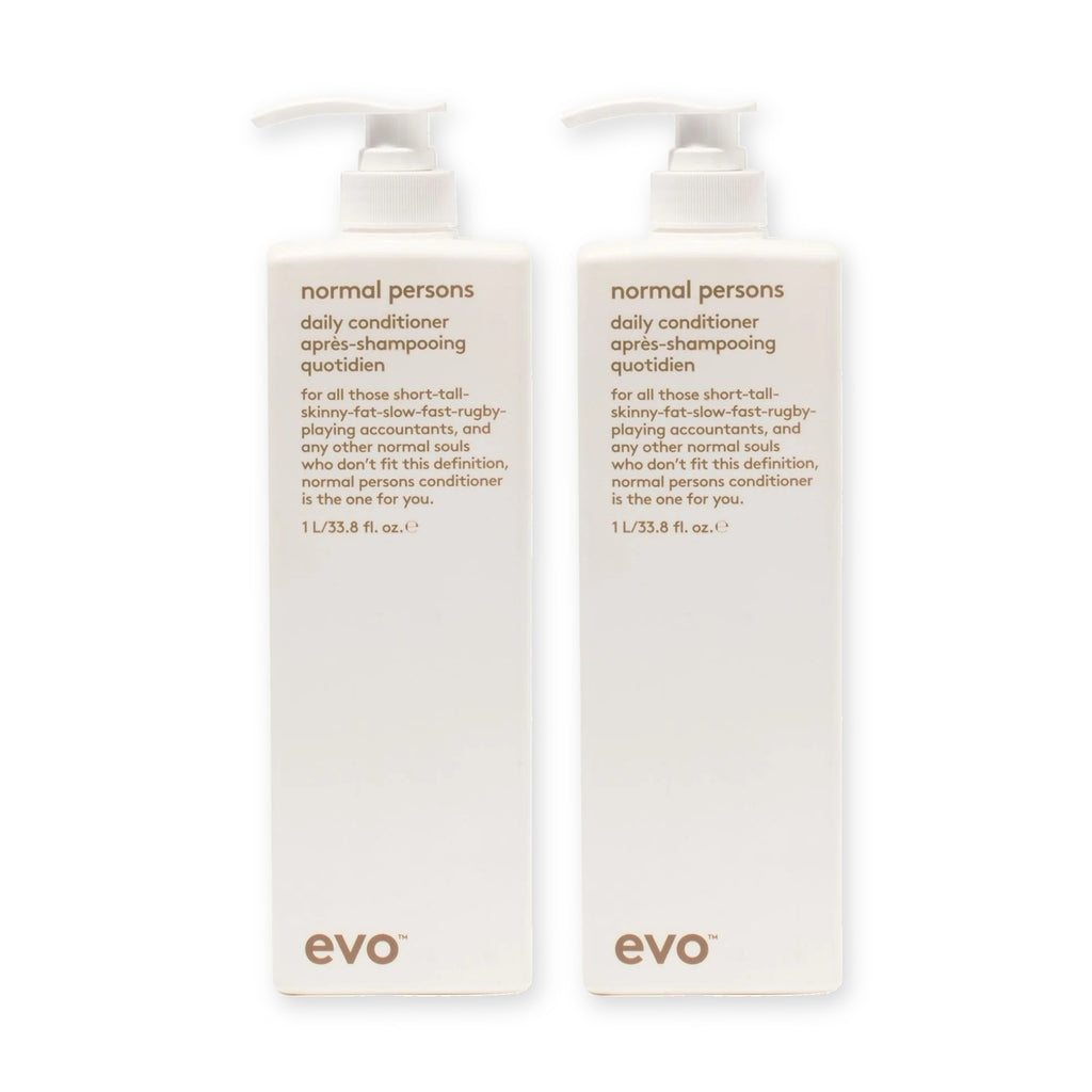 evo Set mit 2 × Normal Persons Daily Conditioner 1000 ml
