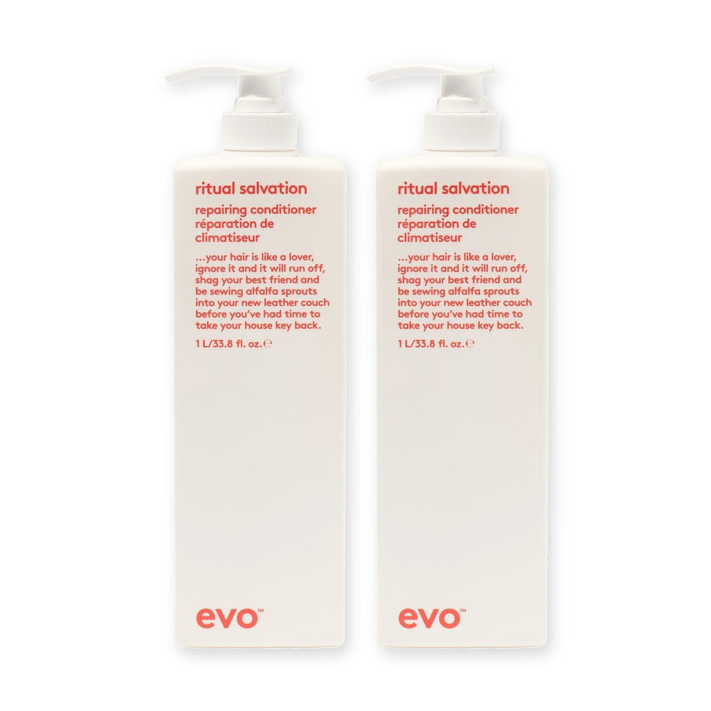 evo Set mit 2 × Ritual Salvation Repairing Conditioner 1000 ml