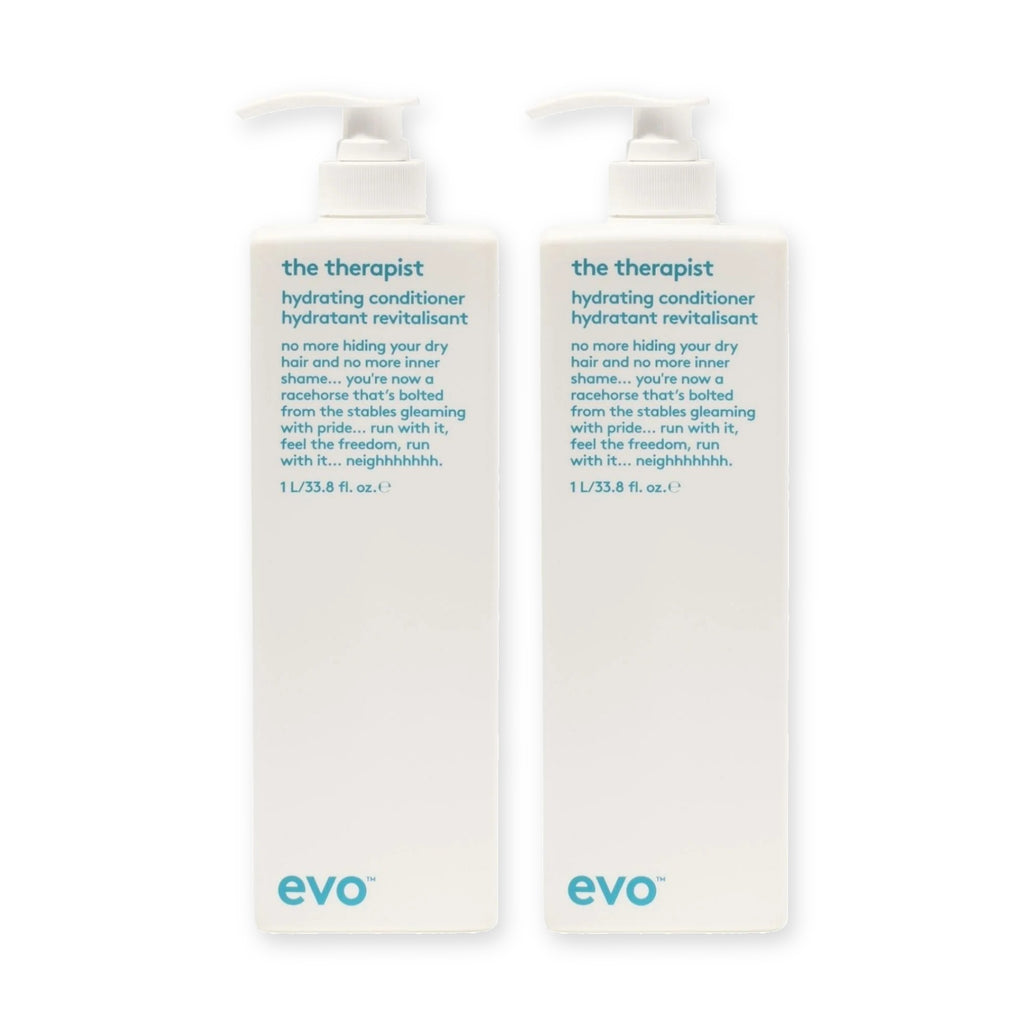 evo Set mit 2 × The Therapist Hydrating Conditioner 1000 ml