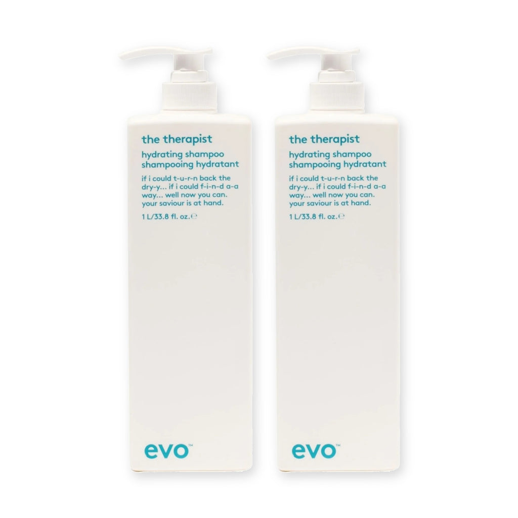 evo Set mit 2 × The Therapist Hydrating Shampoo 1000 ml
