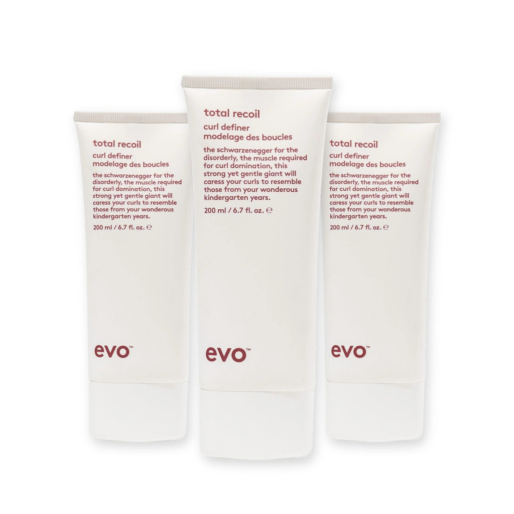 evo Set mit 3 × Total Recoil Curl Definer 200 ml