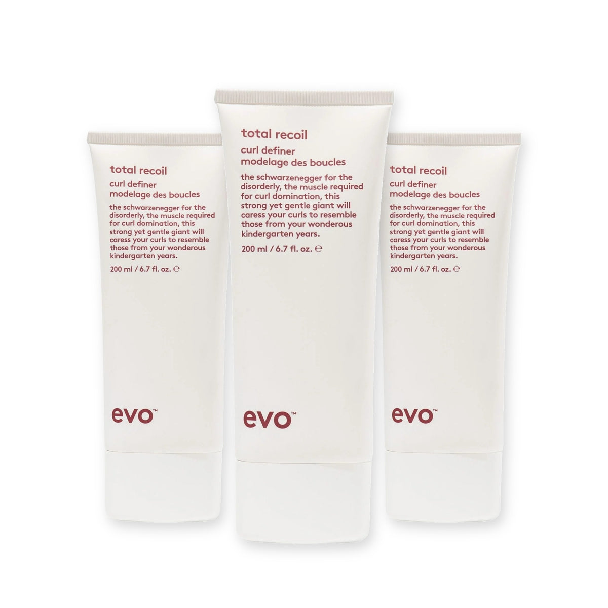 evo Set mit 3 × Total Recoil Curl Definer 200 ml