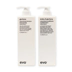 evo Set mit Gluttony Volumising Shampoo 1000 ml und Bride of Gluttony Volumising Conditioner 1000 ml