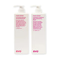 evo Set mit Mane Tamer Smoothing Shampoo 1000 ml und Mane Tamer Smoothing Conditioner 1000 ml
