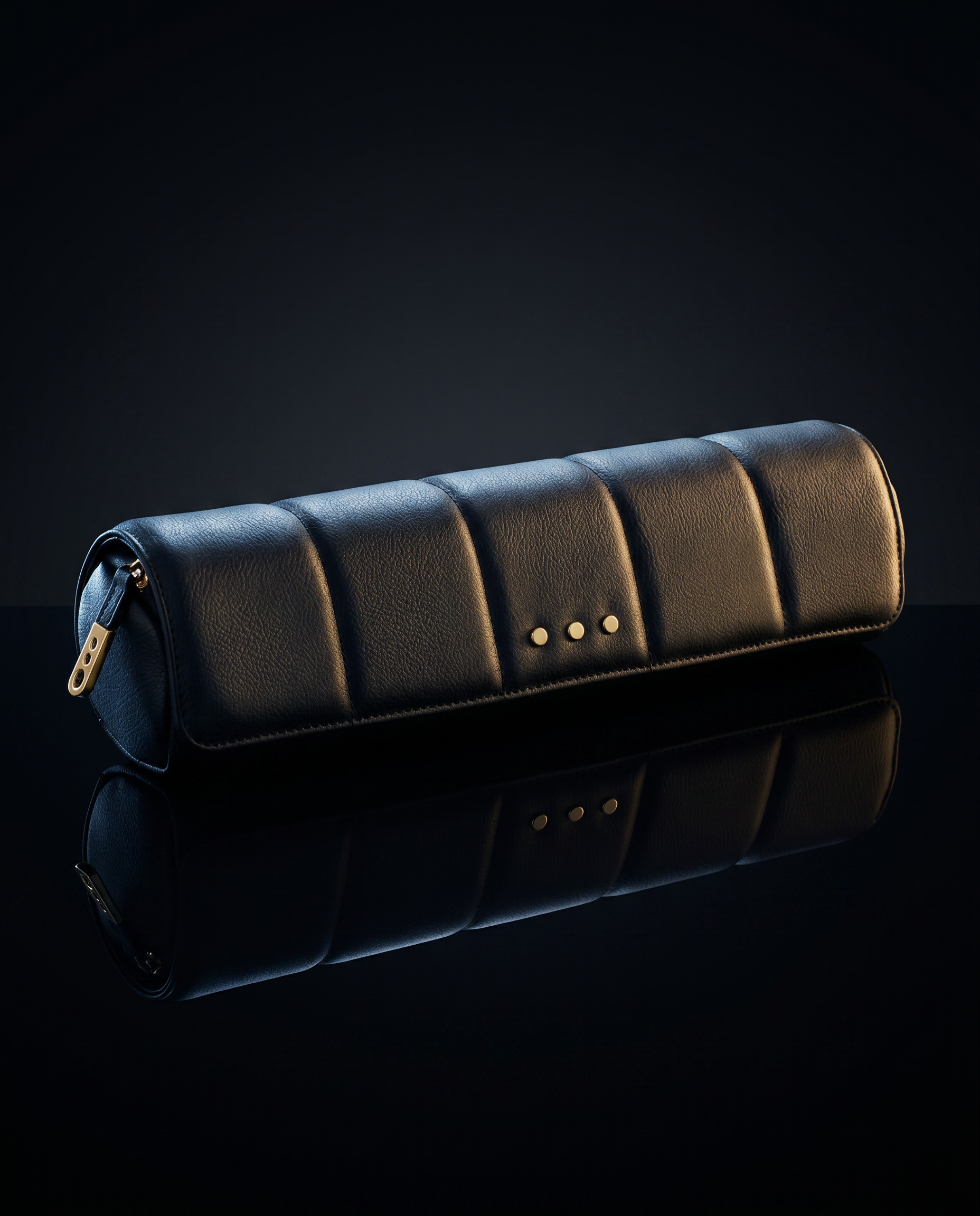 GHD Heat-Resistant Styler Bag & Mat – edle dunkle Produktaufnahme