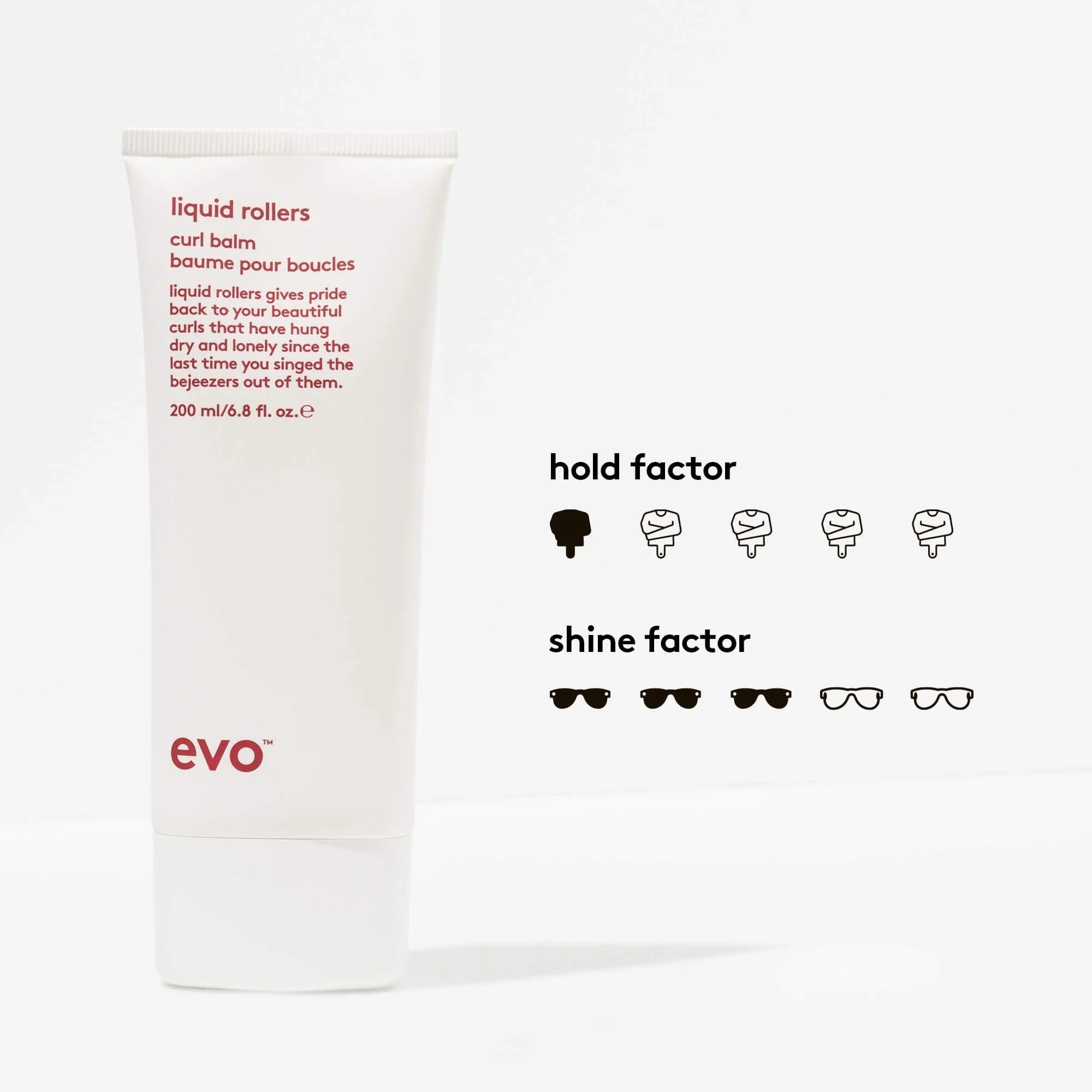 Liquid Rollers Curl Balm Evo Hair
