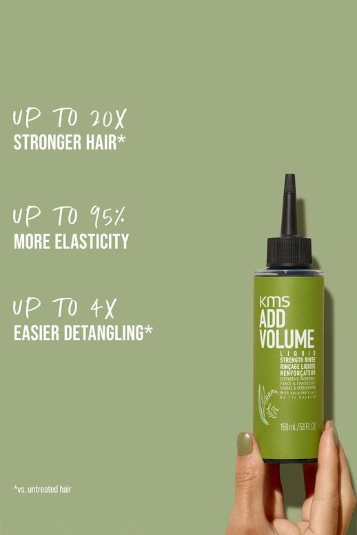 Addvolume Liquid Strength Rinse 150ml KMS