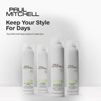 Paul Mitchell Style Extend Linie – Texturizing Spray, Multitasking Dry Shampoo, Intense Dry Shampoo und Dry Conditioner Spray