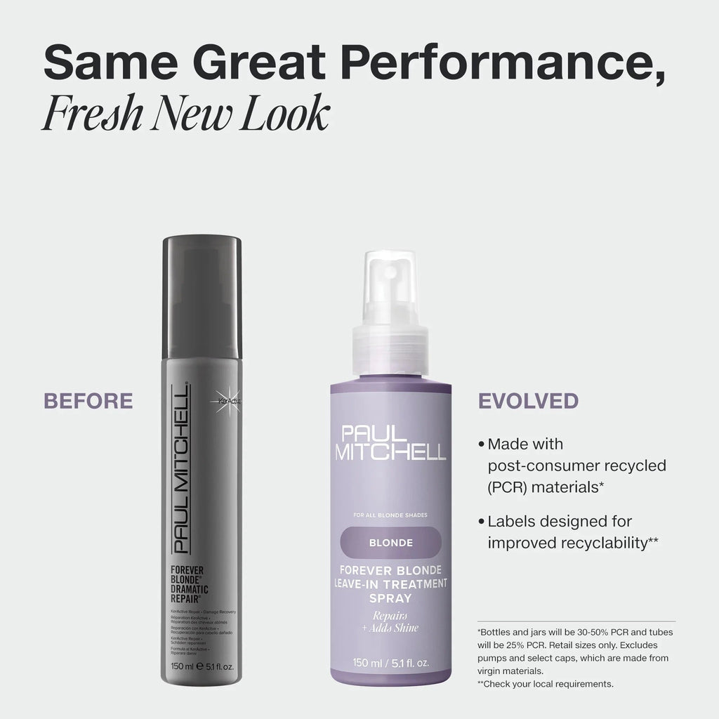Paul Mitchell Forever Blonde Leave-In Treatment Spray in der neuen Verpackung