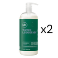 Paul Mitchell Set 2x Tea Tree Lavender Mint Moisturizing Shampoo 1000ml Paul Mitchell