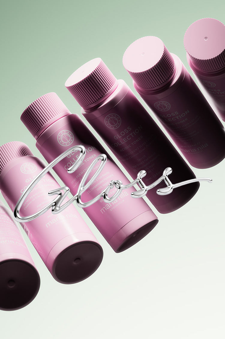 Maria Nila Gloss Collection – Fläschchen im Hochformat