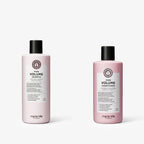 Maria Nila Pure Volume Set: Shampoo 350 ml und Conditioner 300 ml nebeneinander