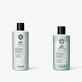 Maria Nila True Soft Set: Shampoo 350 ml und Conditioner 300 ml nebeneinander