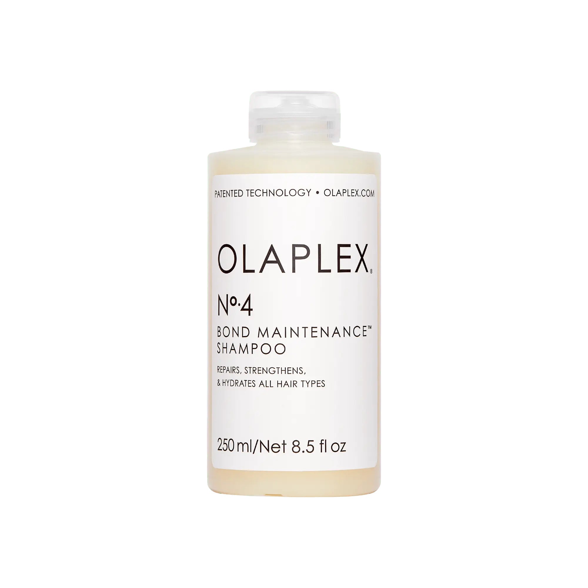 Olaplex No.4 Bond Maintenance Shampoo 250 ml – Packshot der Flasche
