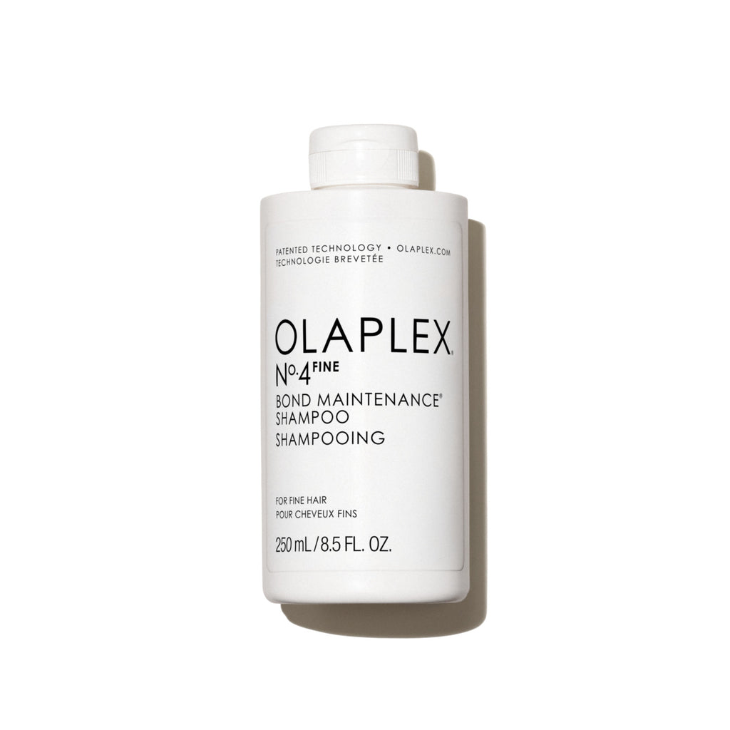 Olaplex No.4 FINE Bond Maintenance Shampoo 250 ml – Packshot der Flasche