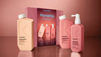 Geschenkbox Kevin Murphy Plumping Power mit den drei Produkten im Querformat