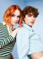 Model mit gepflegtem Haar, Kevin Murphy Repair Revival Kampagne