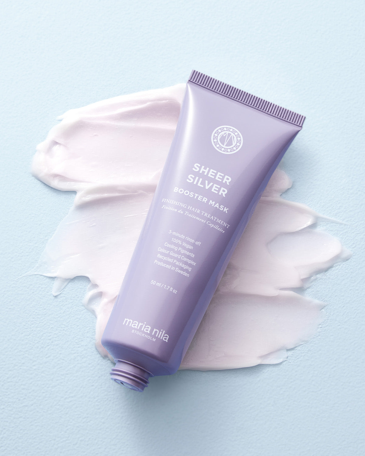Maria Nila Sheer Silver Booster Masque 50ml – Detailansicht