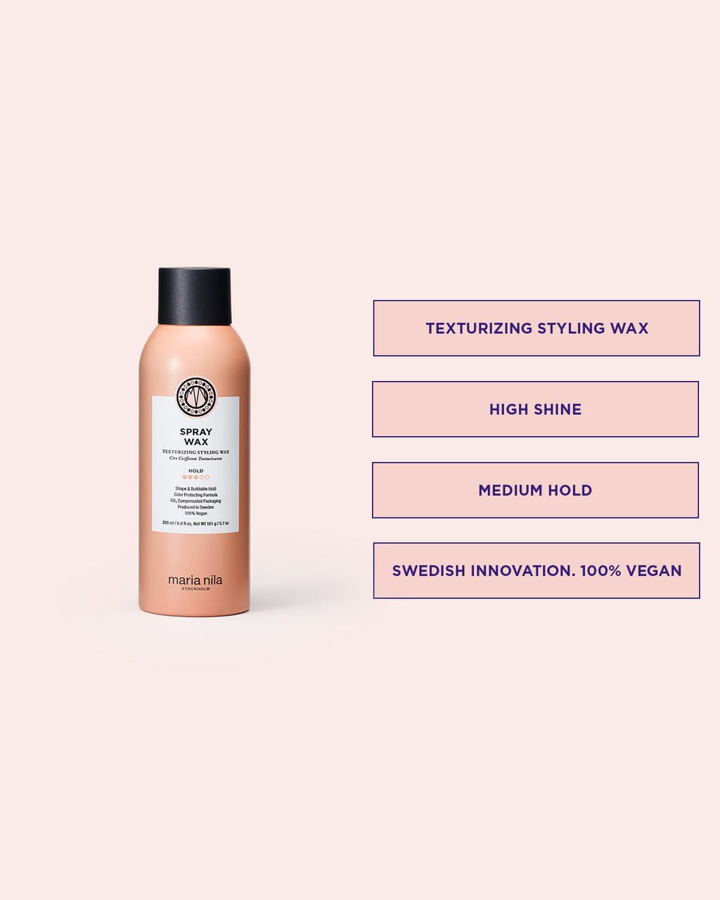Maria Nila Spray Wax 200ml – Vorteile