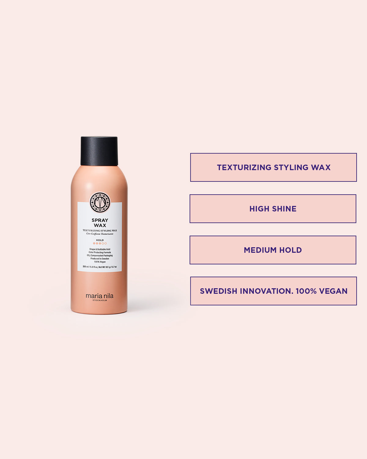 Maria Nila Spray Wax 200ml – Vorteile