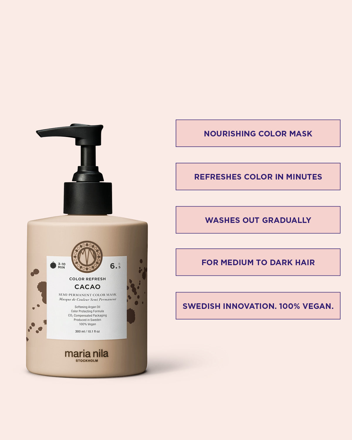 Maria Nila Colour Refresh Cacao 6.0 – Vorteile