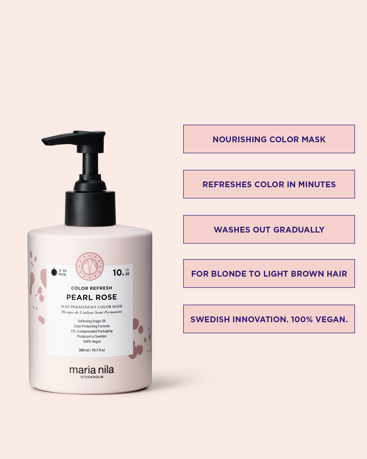 Maria Nila Colour Refresh Pearl Rose 10.26 – Vorteile