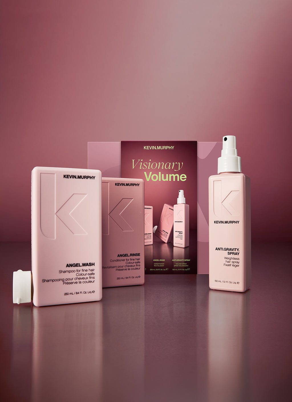 Kevin Murphy Visionary Volume Holiday-Box 2026 mit ANGEL.WASH, ANGEL.RINSE und ANTI.GRAVITY.SPRAY